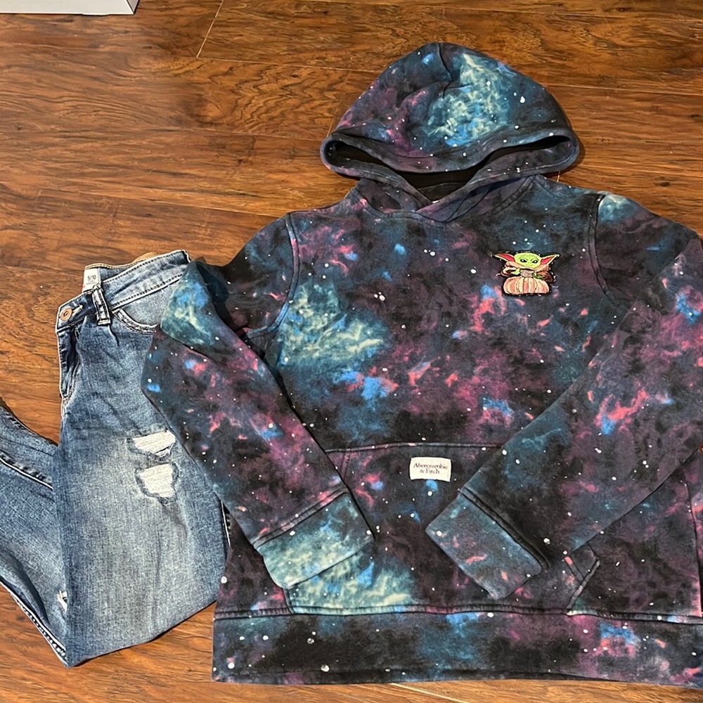 Abercrombie Girls Hoodie- Size 13/14